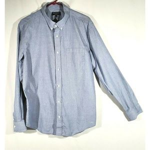 Banana Republic Slim Fit Blue Speckled Shirt Men’s